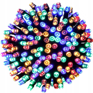 OSVETLENIE VIANOČNÉHO STROMU 300 LED VONKAJŠIE INTERIÉROVÉ LAMPY